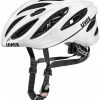 Uvex Boss Race Rennradhelm - White -Fahrradhelme mit Beleuchtung Verkäufe 1 uvex boss race S41022902