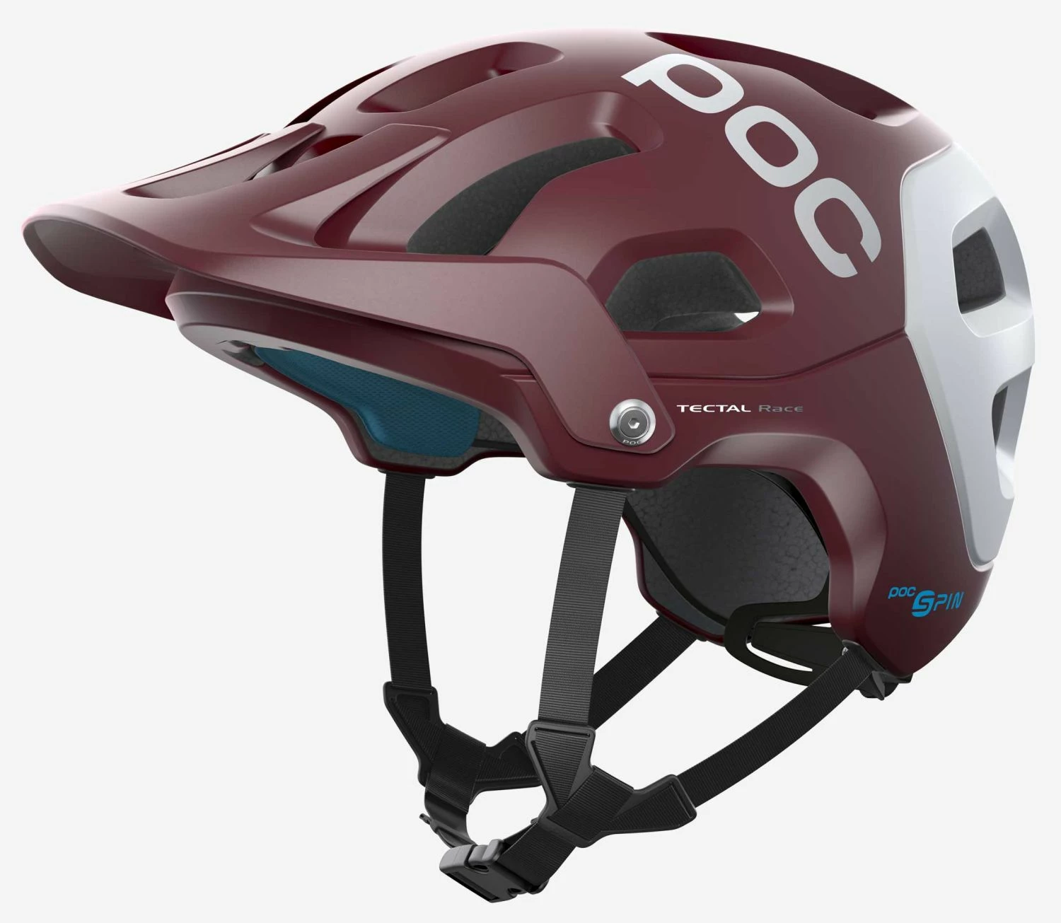 POC Tectal Race Spin Mountainbike-Helm - Propylene Red/Hydrogen White Matt 3 POC Tectal Race Spin Mountainbike-Helm - Propylene Red/Hydrogen White Matt