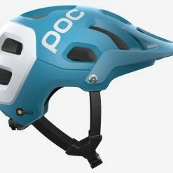 POC Tectal Race Spin Mountainbike-Helm - Basalt Blue/Hydrogen White Matt -Fahrradhelme mit Beleuchtung Verkäufe 10511 TectalRaceSPIN TectalRace BasaltBlue HydrogenWhiteMatt 03