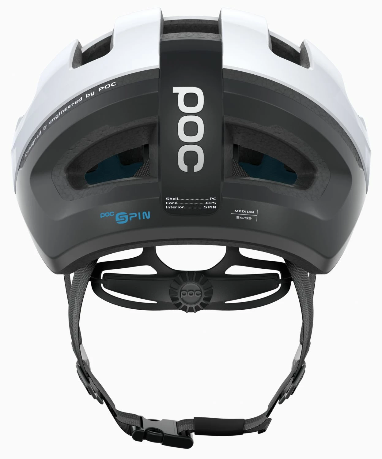 POC Omne Air Resitstance Spin Rennradhelm - Hydrogen White 5 POC Omne Air Resitstance Spin Rennradhelm - Hydrogen White – Bild 4