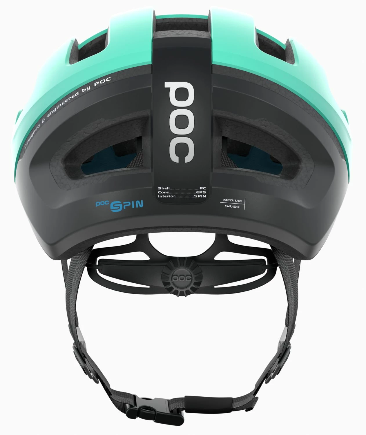 POC Omne Air Resitstance Spin Rennradhelm - Fluorite Green Mat 6 POC Omne Air Resitstance Spin Rennradhelm - Fluorite Green Mat – Bild 4