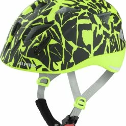 Alpina Ximo Kinder Fahrradhelm - Black-neon Sparkle Mat
