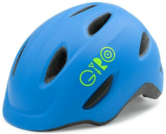 Giro Scamp Kinder Fahrradhelm - Blue Lime Mat 4 Giro Scamp Kinder Fahrradhelm - Blue Lime Mat – Bild 2