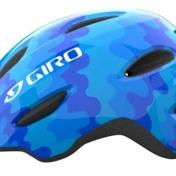 Giro Scamp Kinder Fahrradhelm - Blue Splash -Fahrradhelme mit Beleuchtung Verkäufe 200165045 Giro Scamp blue splash right 1