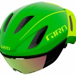 Giro Vanquish Mips Aero-Rennradhelm - Ano Green/highlight Yellow -Fahrradhelme mit Beleuchtung Verkäufe 200201025 Giro Vanquish MIPS ano green hero main