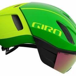 Giro Vanquish Mips Aero-Rennradhelm - Ano Green/highlight Yellow -Fahrradhelme mit Beleuchtung Verkäufe 200201025 Giro Vanquish MIPS ano green left