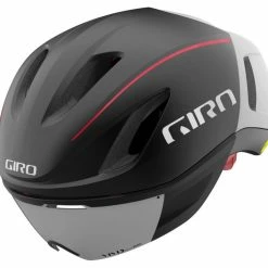 Giro Vanquish Mips Aero-Rennradhelm - Mat Black/white/red -Fahrradhelme mit Beleuchtung Verkäufe 200201031 giro vanquish mips matte black white bright red main