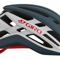 Giro Agilis MIPS Rennradhelm - Mat Port Grey/white/red -Fahrradhelme mit Beleuchtung Verkäufe 200243022 Giro Agilis MIPS road helmet matte portaro grey white red left