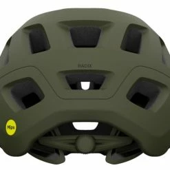 Giro Radix Mips Touren-Fahrradhelm - Matte Trail Green -Fahrradhelme mit Beleuchtung Verkäufe 200246036 giro radix mips matte trail green back