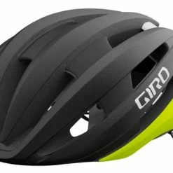 Giro Synthe MIPS II Rennradhelm - Mat Black Fade/highlight Yellow -Fahrradhelme mit Beleuchtung Verkäufe 200255004 Giro Synthe MIPS road helmet matte black fade highlight yellow hero main