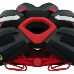 Giro Synthe MIPS II Rennradhelm - Mat Portaro Grey/white/red -Fahrradhelme mit Beleuchtung Verkäufe 200255007 Giro Synthe MIPS road helmet matte portaro grey white red back