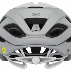 Giro Eclipse Spherical MIPS Aero-Rennradhelm - Matte White/silver -Fahrradhelme mit Beleuchtung Verkäufe 200260013 giro eclipse spherical matte white silver back