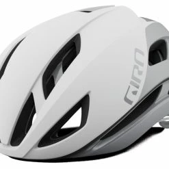 Giro Eclipse Spherical MIPS Aero-Rennradhelm - Matte White/silver -Fahrradhelme mit Beleuchtung Verkäufe 200260013 giro eclipse spherical matte white silver main