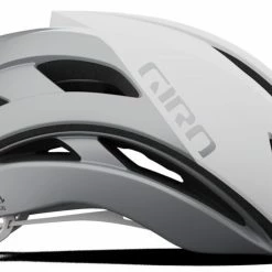 Giro Eclipse Spherical MIPS Aero-Rennradhelm - Matte White/silver -Fahrradhelme mit Beleuchtung Verkäufe 200260013 giro eclipse spherical matte white silver right