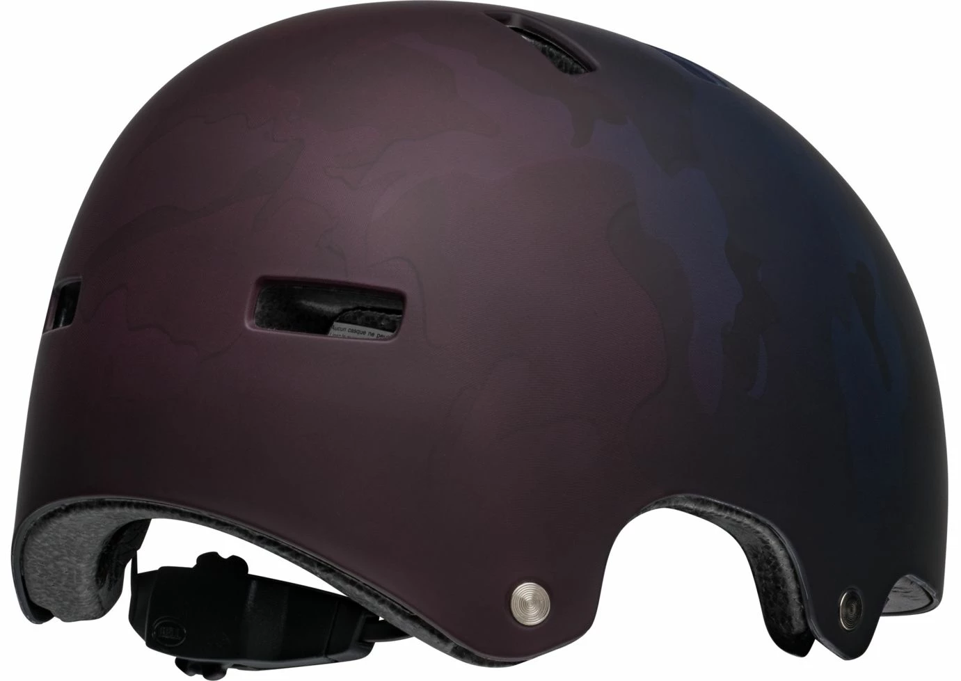 Bell SPAN Skaterhelm & Fahrradhelm-matte Black/blue Camo 6 Bell SPAN Skaterhelm & Fahrradhelm-matte Black/blue Camo – Bild 4