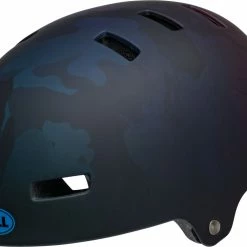 Bell SPAN Skaterhelm & Fahrradhelm-matte Black/blue Camo