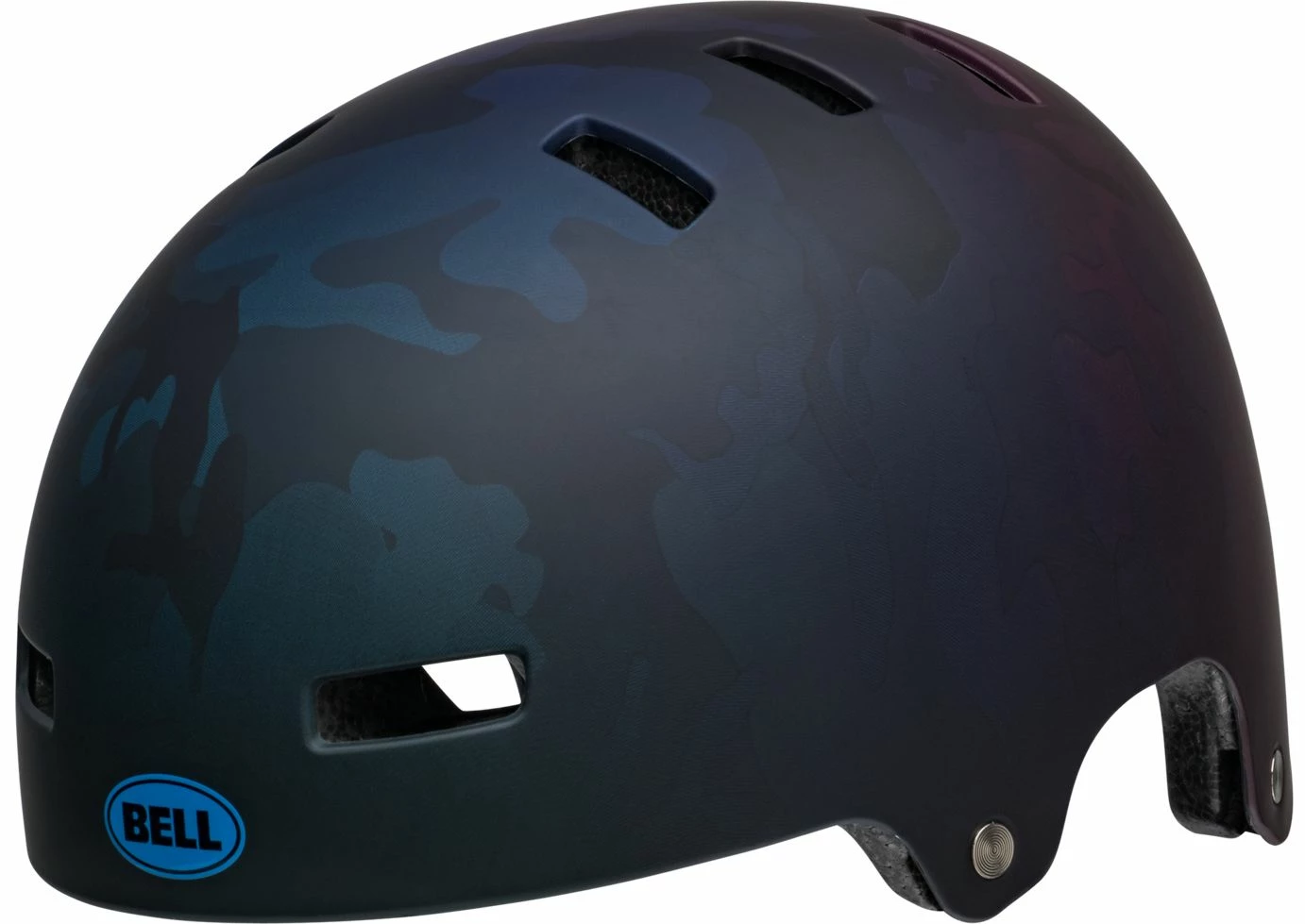 Bell SPAN Skaterhelm & Fahrradhelm-matte Black/blue Camo 3 Bell SPAN Skaterhelm & Fahrradhelm-matte Black/blue Camo