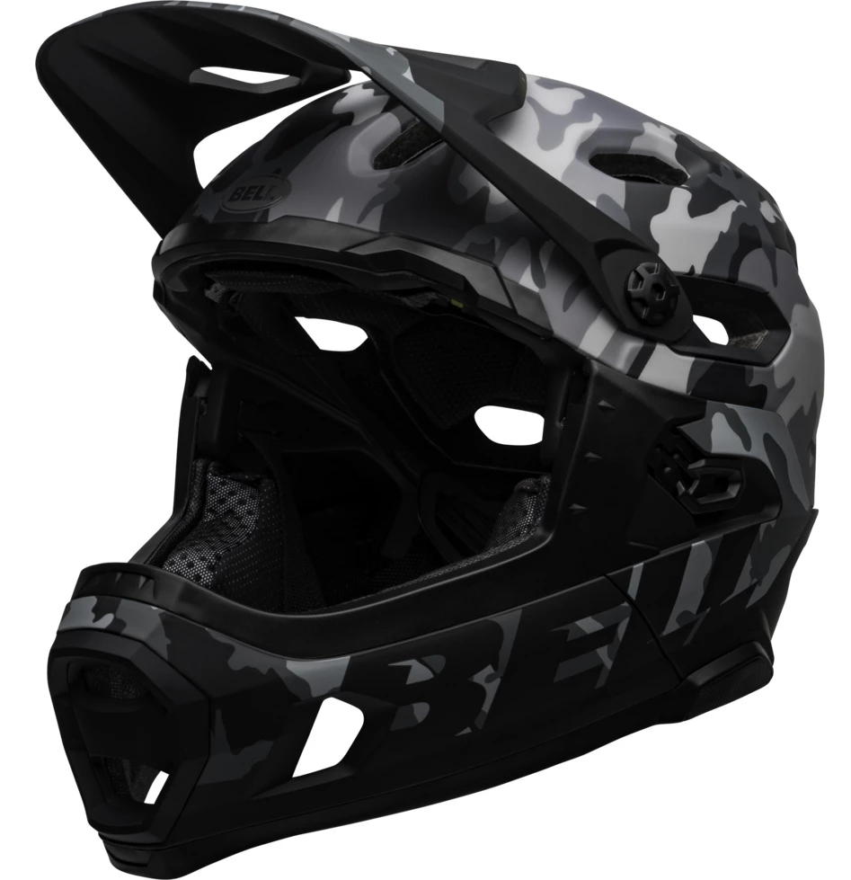 Bell Super DH Spherical MIPS Downhill-Helm - Mat/gloss Black Camo 4 Bell Super DH Spherical MIPS Downhill-Helm - Mat/gloss Black Camo – Bild 2