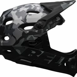 Bell Super DH Spherical MIPS Downhill-Helm - Mat/gloss Black Camo 12 Bell Super DH Spherical MIPS Downhill-Helm - Mat/gloss Black Camo -Fahrradhelme mit Beleuchtung Verkäufe 210178043 bell super dh flex mips mountain helmet matte gloss black camo right