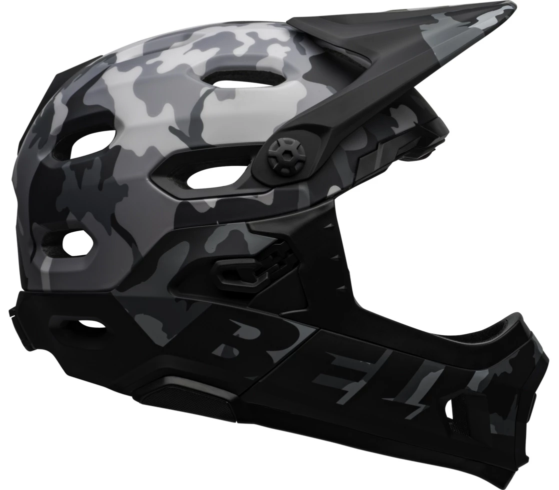 Bell Super DH Spherical MIPS Downhill-Helm - Mat/gloss Black Camo 6 Bell Super DH Spherical MIPS Downhill-Helm - Mat/gloss Black Camo – Bild 4