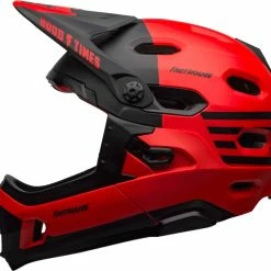Bell Super DH Spherical MIPS Downhill-Helm - Mat/gloss Red Black Fasthouse