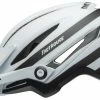 Bell SIXER Mips MTB Fahrradhelm - Mat White Black Fasthouse -Fahrradhelme mit Beleuchtung Verkäufe 210179036 Bell Sixer MIPS mountain helmet fasthouse stripes matte white black left