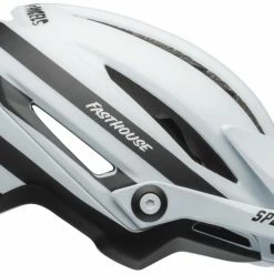 Bell SIXER Mips MTB Fahrradhelm - Mat White Black Fasthouse -Fahrradhelme mit Beleuchtung Verkäufe 210179036 Bell Sixer MIPS mountain helmet fasthouse stripes matte white black right