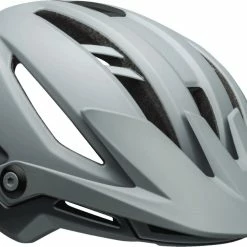 Bell SIXER Mips MTB Fahrradhelm - Matte/gloss Grays -Fahrradhelme mit Beleuchtung Verkäufe 210179057 Bell Sixer MIPS mountain helmet matte gloss gray front right