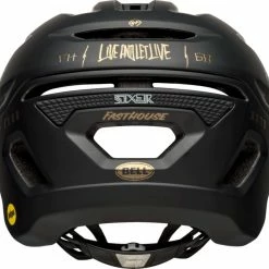 Bell SIXER Mips MTB Fahrradhelm - Matte/gloss Black/gold Fasthouse -Fahrradhelme mit Beleuchtung Verkäufe 210179060 Bell Sixer MIPS mountain helmet fasthouse matte gloss black gold back