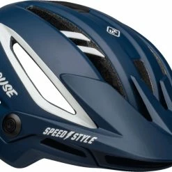 Bell SIXER Mips MTB Fahrradhelm - Matte/gloss Blue/white Fasthouse -Fahrradhelme mit Beleuchtung Verkäufe 210179063 Bell Sixer MIPS mountain helmet fasthouse matte gloss blue white front right