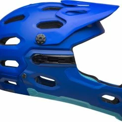 Bell Super 3R MIPS All-Mountain/Downhill-Helm - Mat Blue/bright Blue -Fahrradhelme mit Beleuchtung Verkäufe 210196006 Bell SUPER 3R Mips matte blue brigh 4