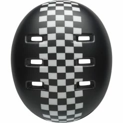 Bell Lil Ripper Kinder Fahrradhelm - Mat Black/white Checker -Fahrradhelme mit Beleuchtung Verkäufe 210208007 bell lil ripper matte black white checkers 2