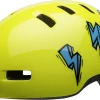 Bell Lil Ripper Kinder Fahrradhelm - Hi-viz/blue Bolt