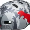 Bell Lil Ripper Kinder Fahrradhelm - Camosaurus -Fahrradhelme mit Beleuchtung Verkäufe 210208027 bell lil ripper camosaurus matte gray silver main