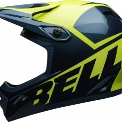 Bell Transfer BMX Downhill-Helm - Blue/hi-viz