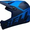 Bell Transfer BMX Downhill-Helm - Mat Blue/dark Blue