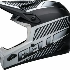 Bell Transfer BMX Downhill-Helm - Mat Black-white