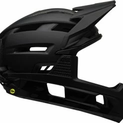 Bell Super Air R Spherical MIPS Downhill/BMX Race Helm- Mat/gloss Black -Fahrradhelme mit Beleuchtung Verkäufe 210218001 bell super air r flex mips mountain helmet matte gloss black right
