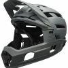 Bell Super Air R Spherical MIPS Downhill/BMX Race Helm- Mat/gloss Gray -Fahrradhelme mit Beleuchtung Verkäufe 210218019 Bell Super Air R Spherical matte gloss grays front left main