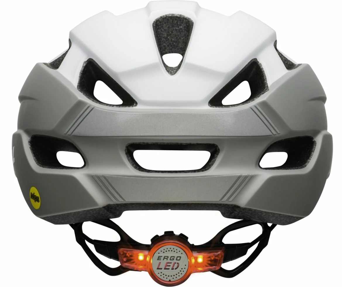 Bell Trace LED Mips Fahrradhelm - Mat White/silver 4 Bell Trace LED Mips Fahrradhelm - Mat White/silver – Bild 2