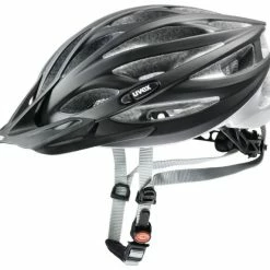 Uvex Oversize XXL Fahrradhelm - Black Mat Silver