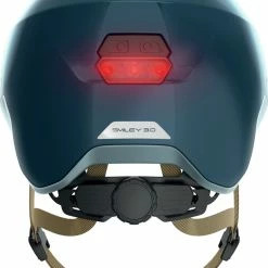 ABUS Smiley 3.0 ACE LED Kinder-Fahrradhelm - Royal Blue 8 ABUS Smiley 3.0 ACE LED Kinder-Fahrradhelm - Royal Blue -Fahrradhelme mit Beleuchtung Verkäufe 677090 SMILEY 3 0 ACE LED ROYAL BLUE REAR CMYK 3