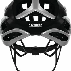 ABUS AirBreaker Rennradhelm - Gleam Silver -Fahrradhelme mit Beleuchtung Verkäufe 81741 AirBreaker gleam silver rear 3