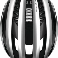 ABUS AirBreaker Rennradhelm - Gleam Silver -Fahrradhelme mit Beleuchtung Verkäufe 81741 AirBreaker gleam silver top 3