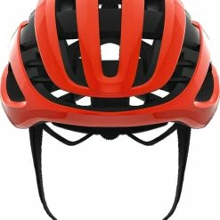 Fahrradhelme mit Beleuchtung Verkäufe -Fahrradhelme mit Beleuchtung Verkäufe 81744 AirBreaker shrimp orange front 3