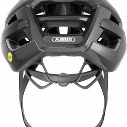 ABUS Powerdom Mips Rennradhelm - Black Shiny 8 ABUS Powerdom Mips Rennradhelm - Black Shiny -Fahrradhelme mit Beleuchtung Verkäufe 91924 POWERDOME MIPS SHINY BLACK REAR CMYK