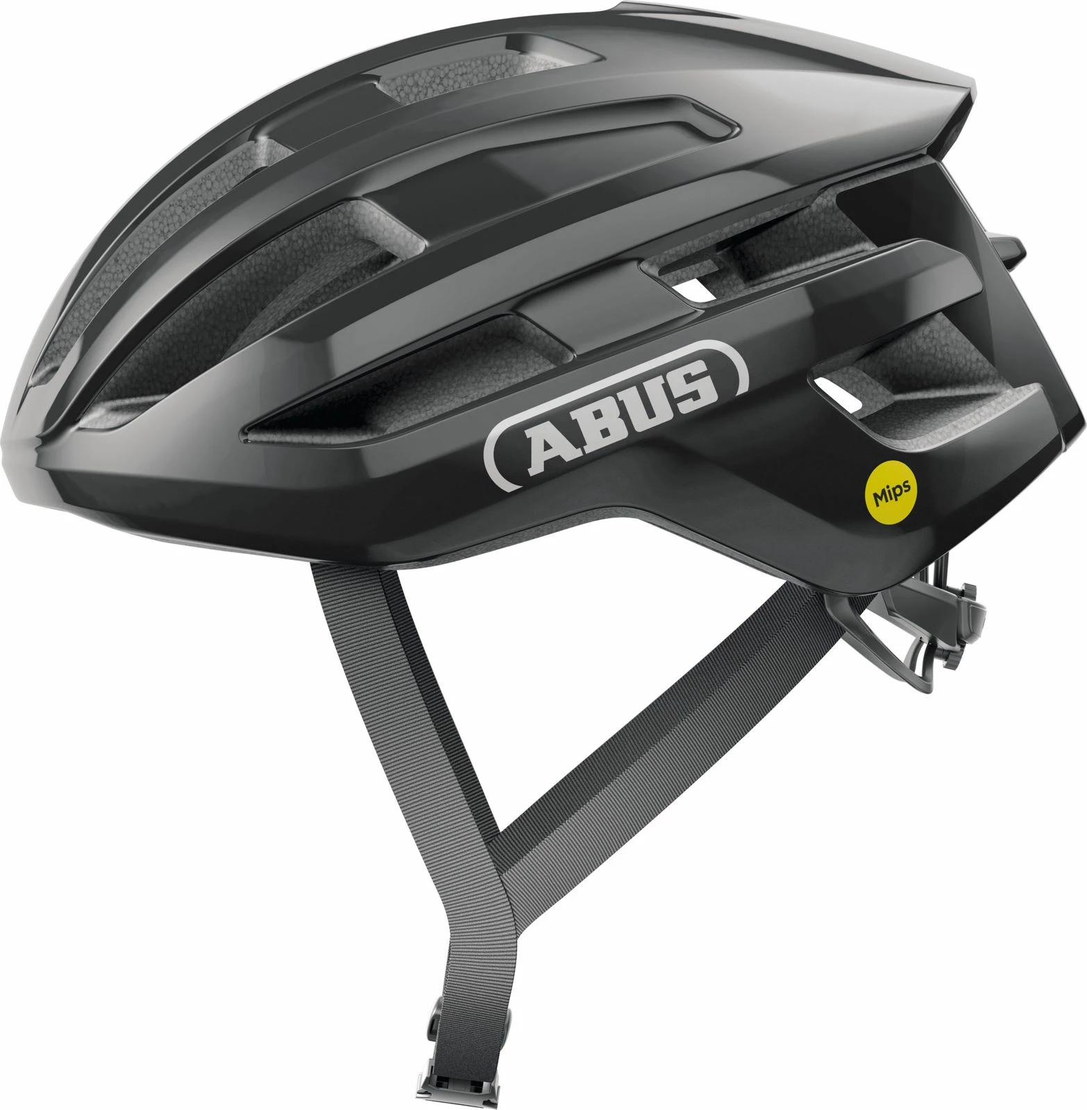 ABUS Powerdom Mips Rennradhelm - Black Shiny 3 ABUS Powerdom Mips Rennradhelm - Black Shiny