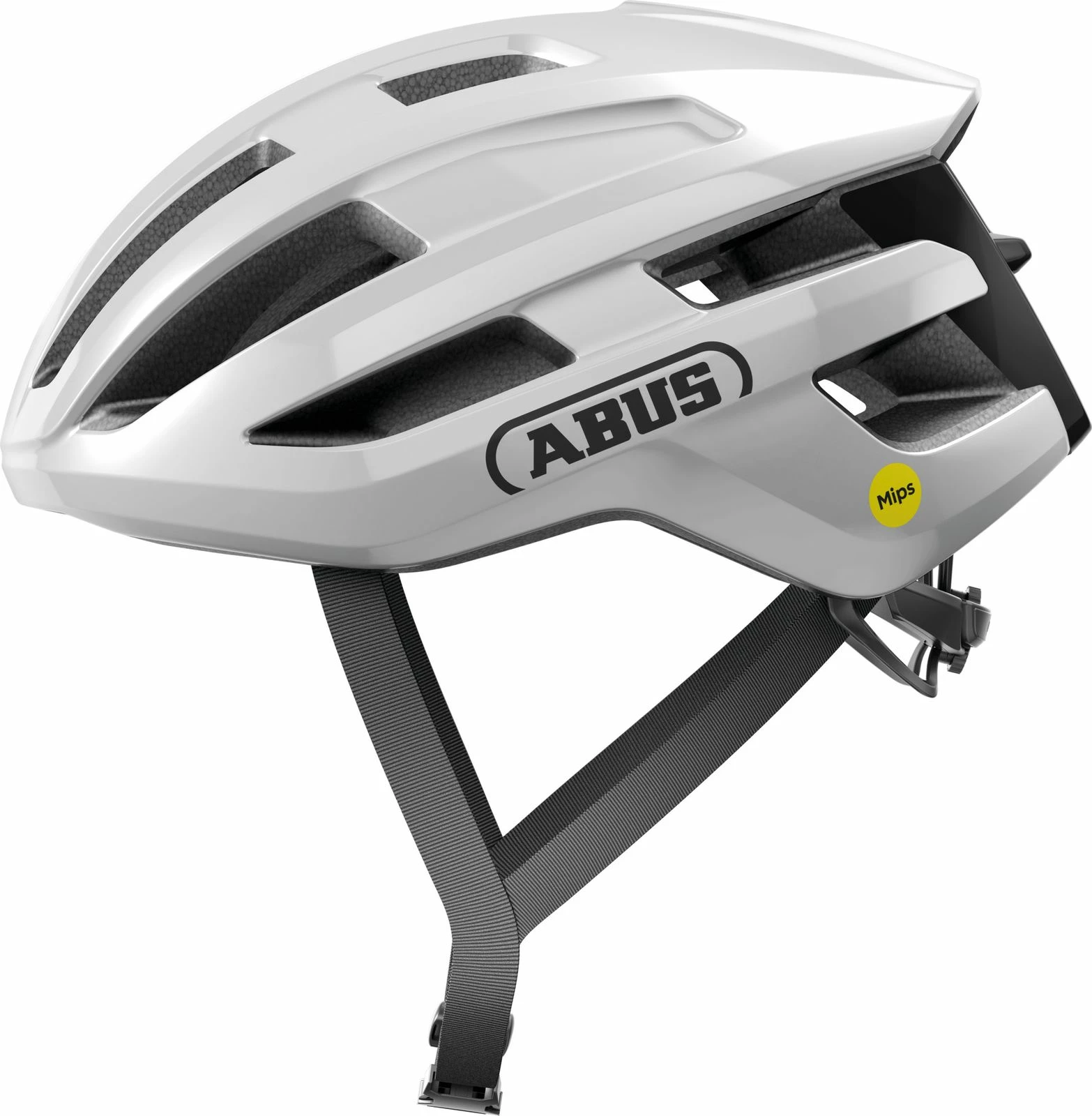 ABUS Powerdom Mips Rennradhelm - White Shiny 3 ABUS Powerdom Mips Rennradhelm - White Shiny