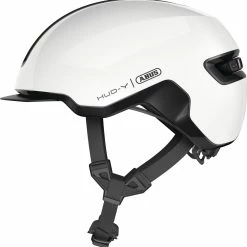 ABUS HUD-Y City- Fahrradhelm - Shiny White