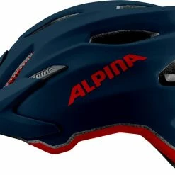 Alpina Carapax Jr. Fahrradhelm - Indigo Matt -Fahrradhelme mit Beleuchtung Verkäufe A9702 X 85 S1